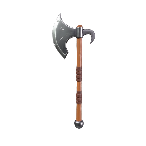 Low Poly Fantasy Battle Axe