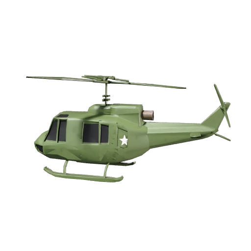 Low Poly Helicopter