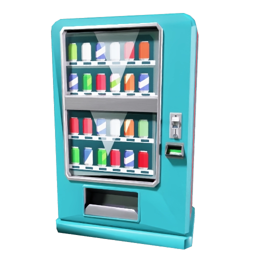 Low Poly Vending Machine