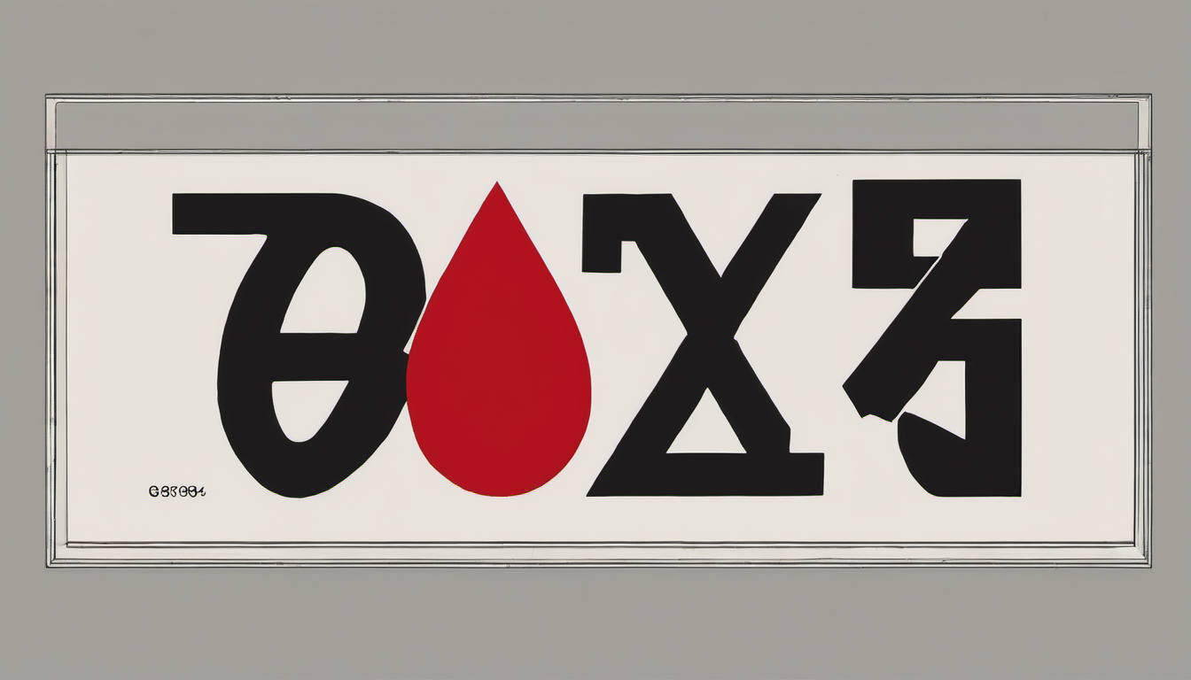 Brutalist Swiss typographic composition, oversized numeric 85 set in heavy grotesque on a matte obsidian slab occupying the left two thirds, with a thin red horizontal rule as the only accent and an off-white thin grotesque caption reading ALPHABET 2026 EQUITY OFFERING