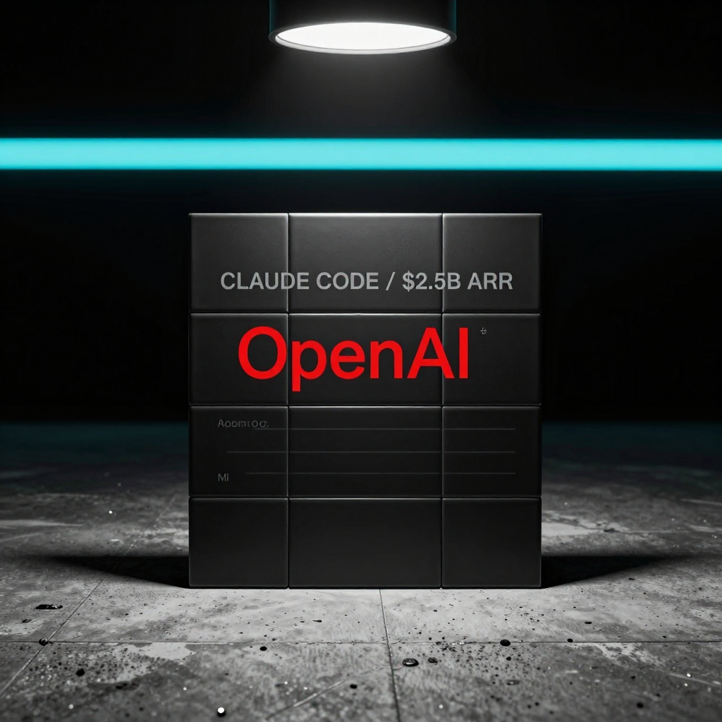 For the first time, the second-place AI lab is bigger than the first — and the reason is a coding agent, not a chatbot.